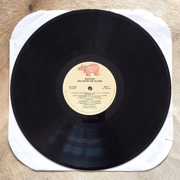 Eric Clapton And His Band - “Backless” Vinyl LP - Picture 3 of 5